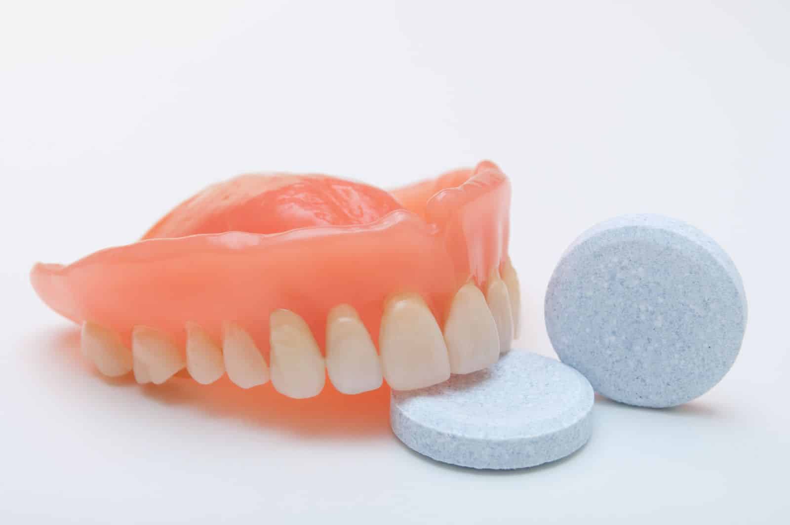 dentures with tablets